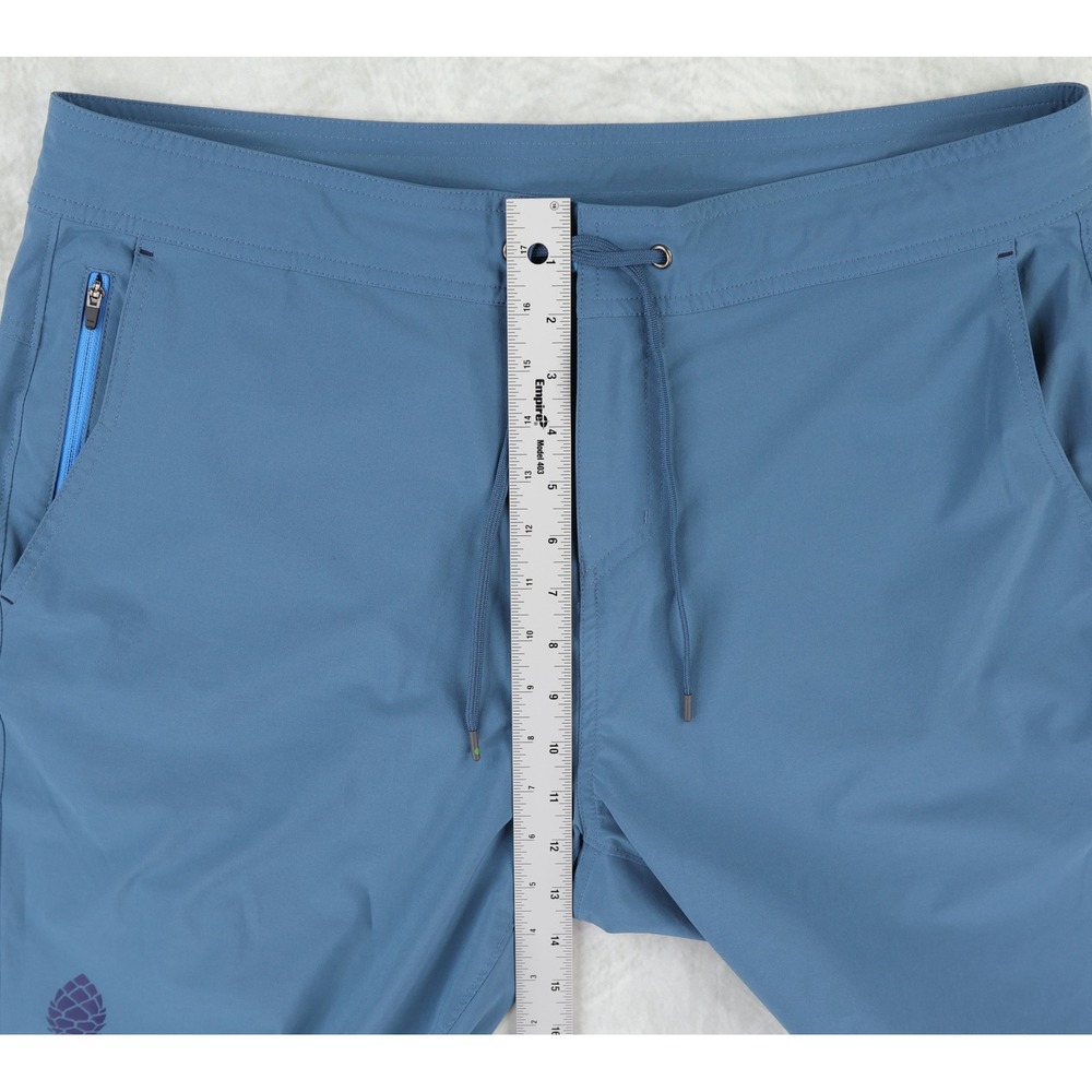 Stio Pants Men's Size 36 Blue Hiking Softshell Stretch Outdoor Trail Style #2328 - Picture 11 of 12